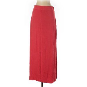 The Limited Casual Flowy Red Long Maxi Skirt
